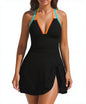Skirt slit one-piece one-piece one-piece bikini